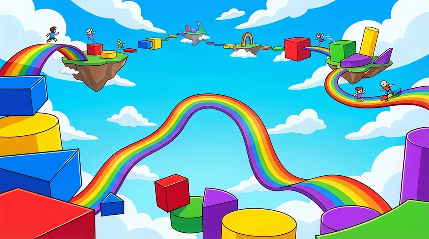 Rainbow Rush Obby