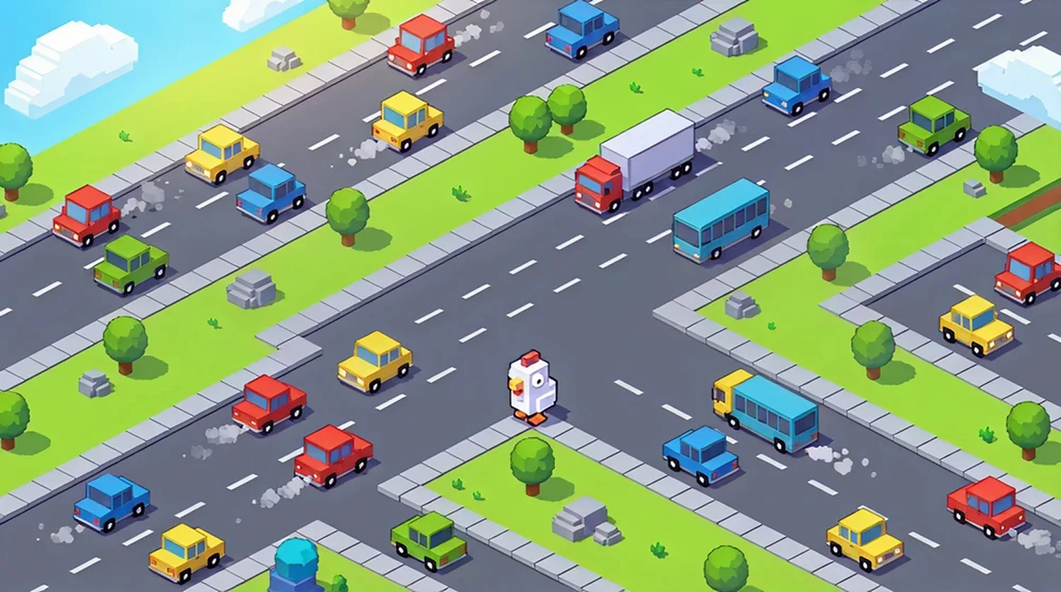 Chicken Crossing