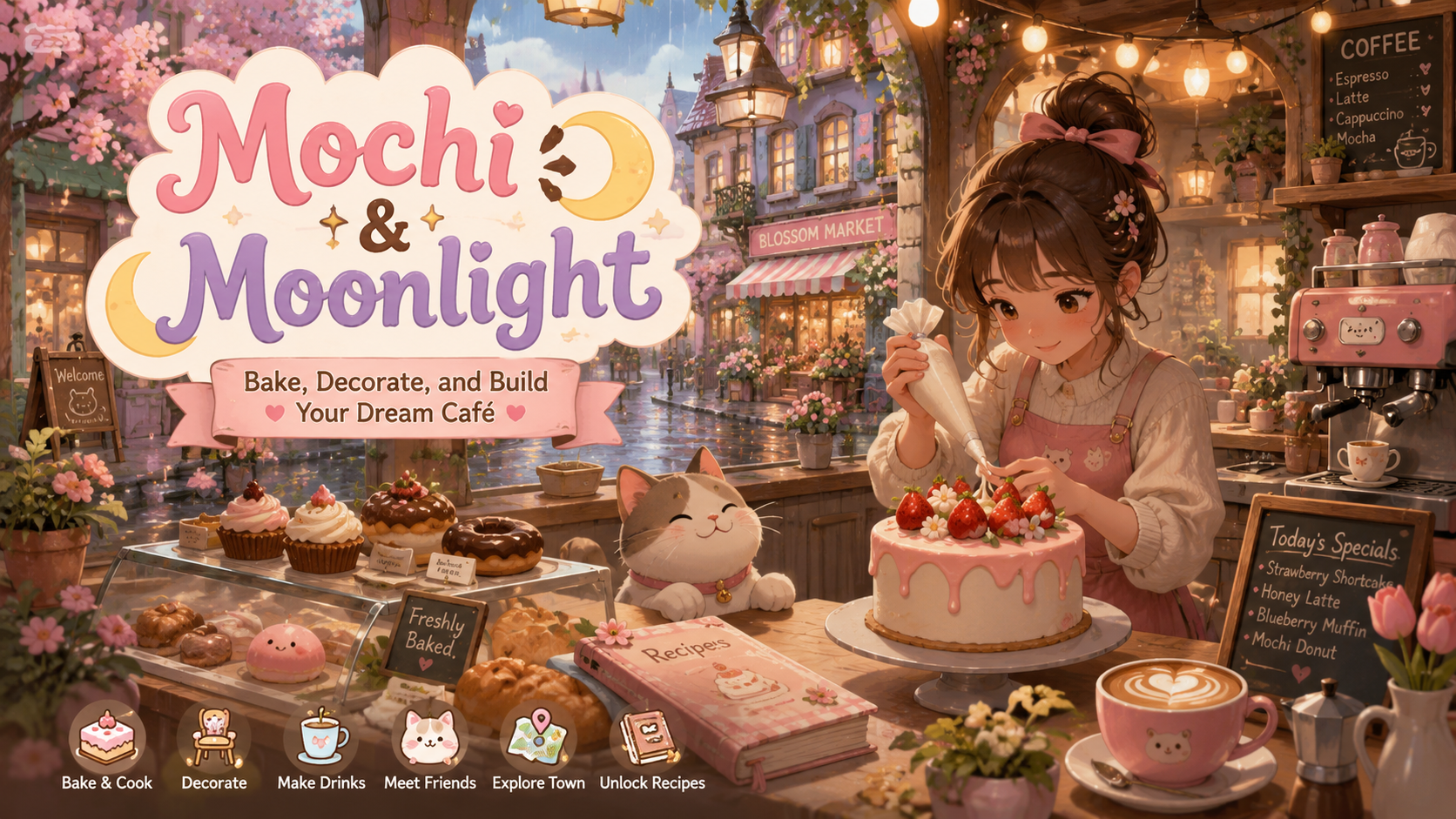 Moonlit Café