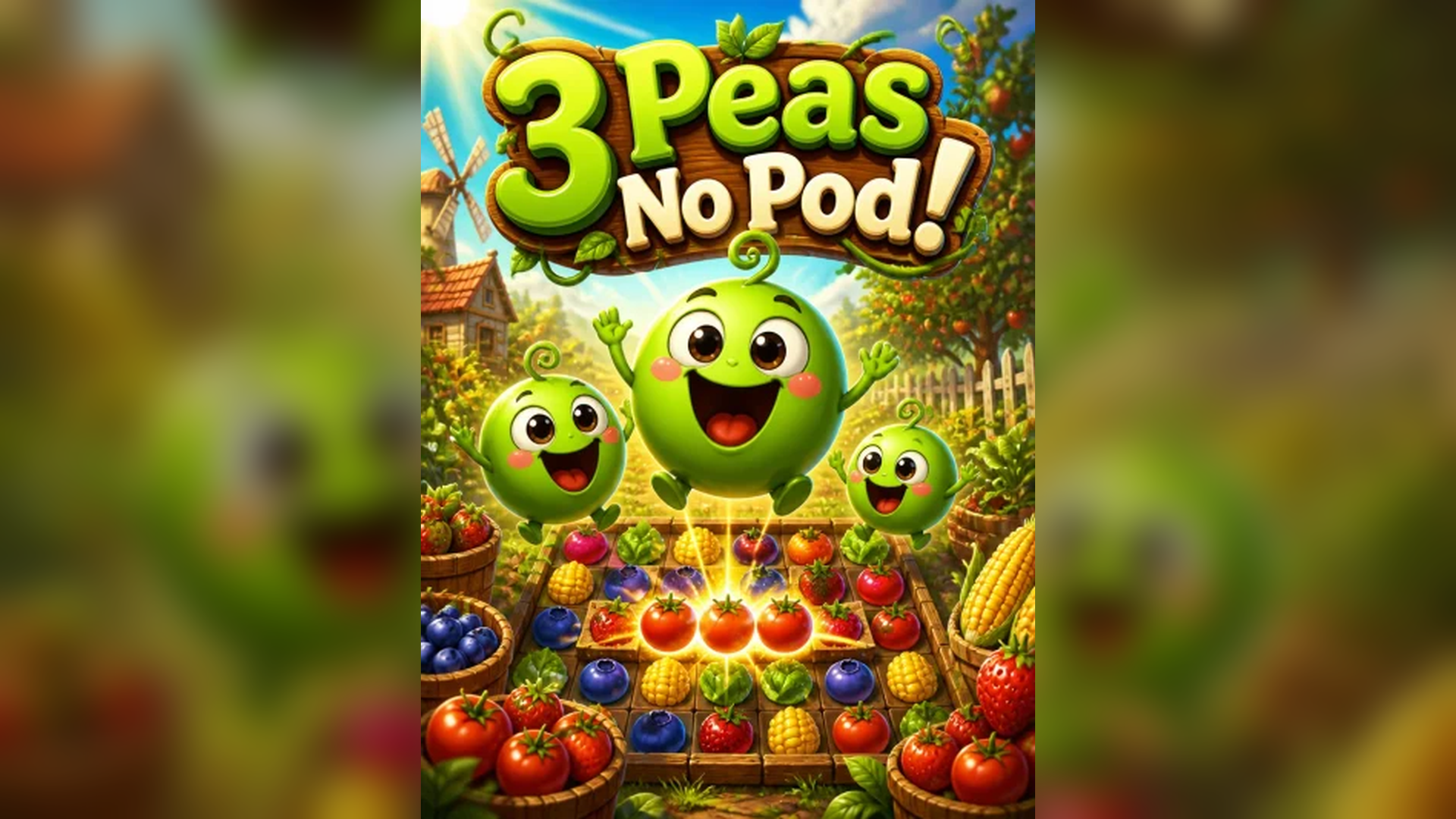 3 Peas No Pod!
