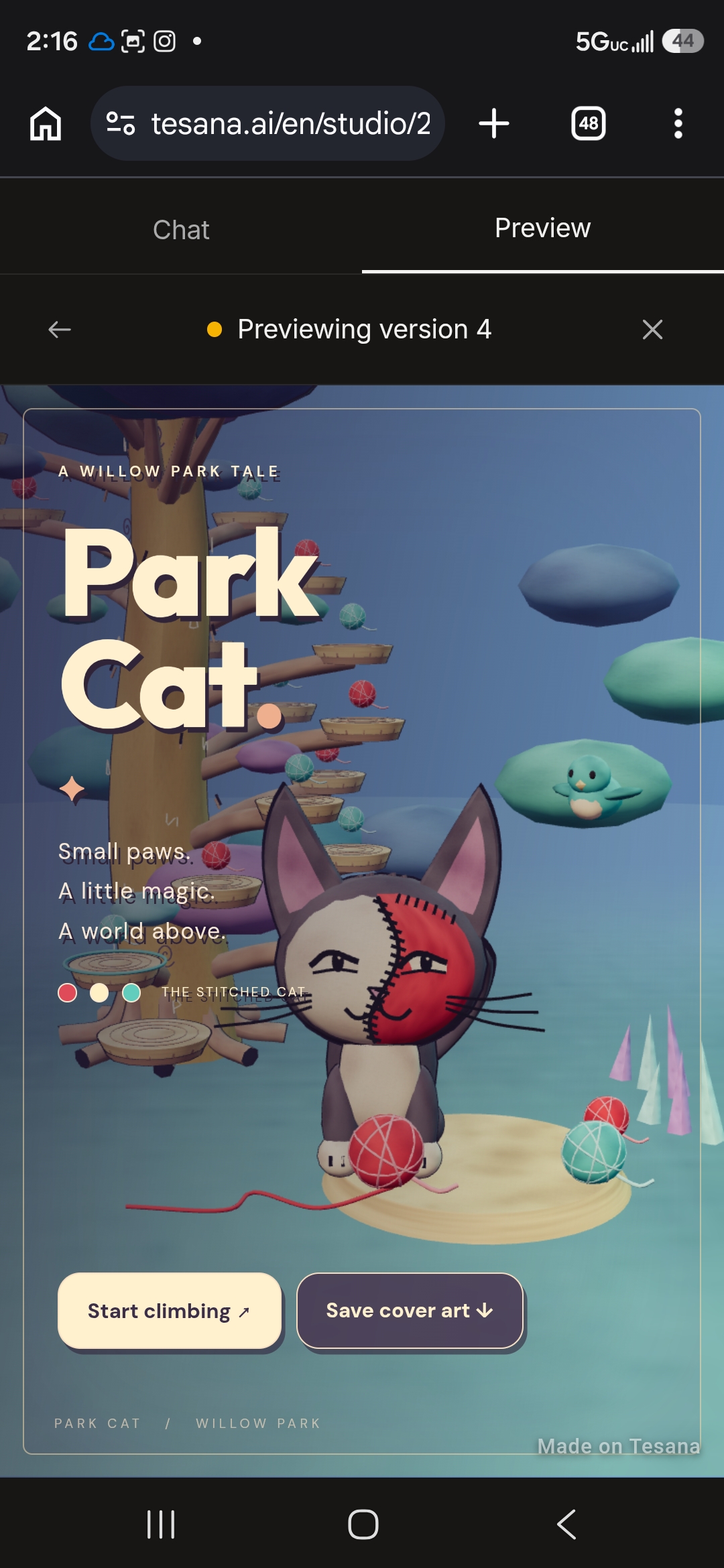 PARK CAT