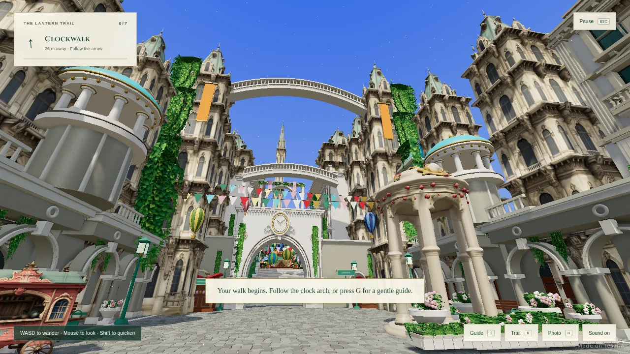 Explorator Walkthrough